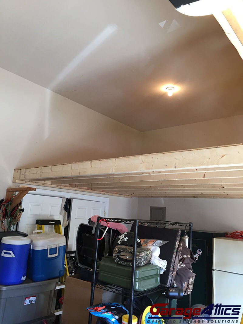 Garage Storage Loft Solutions Custom Overhead Garage Storage Lofts